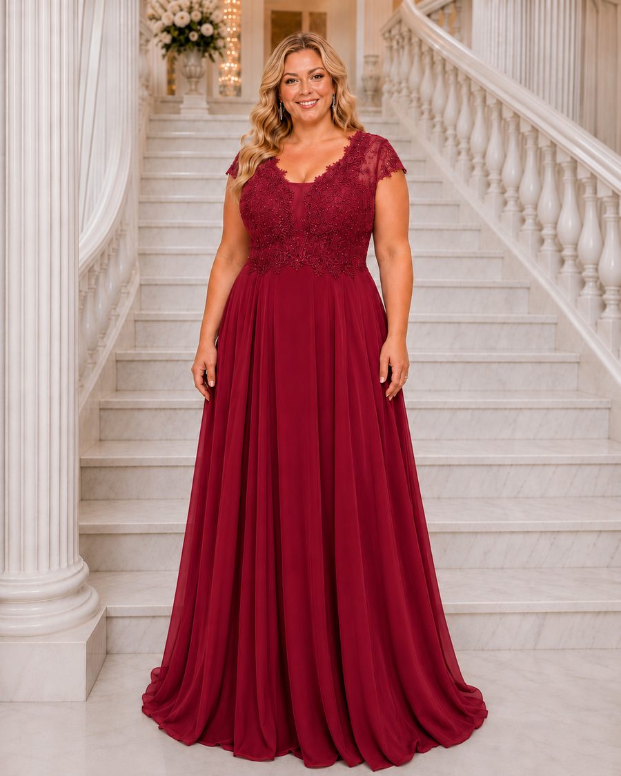 Vestidos de invitada tallas grandes