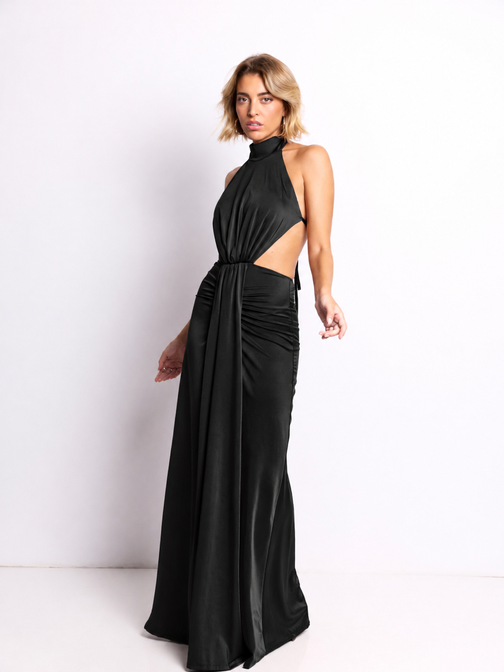 Vestido largo Kenia negro