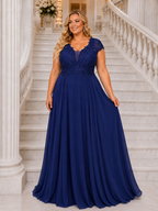 Vestido largo TG Italia Marino