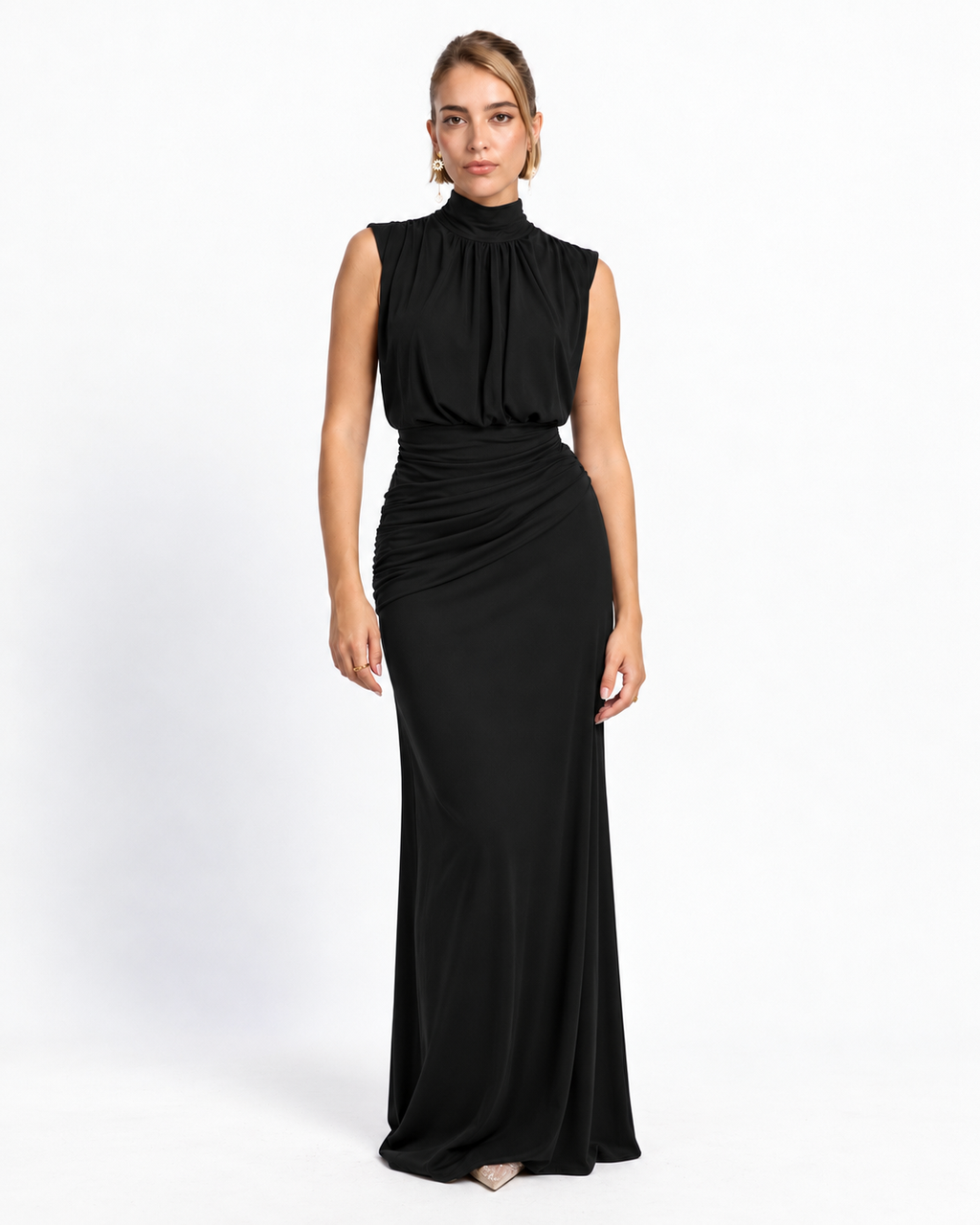 Vestido largo Ainara Negro
