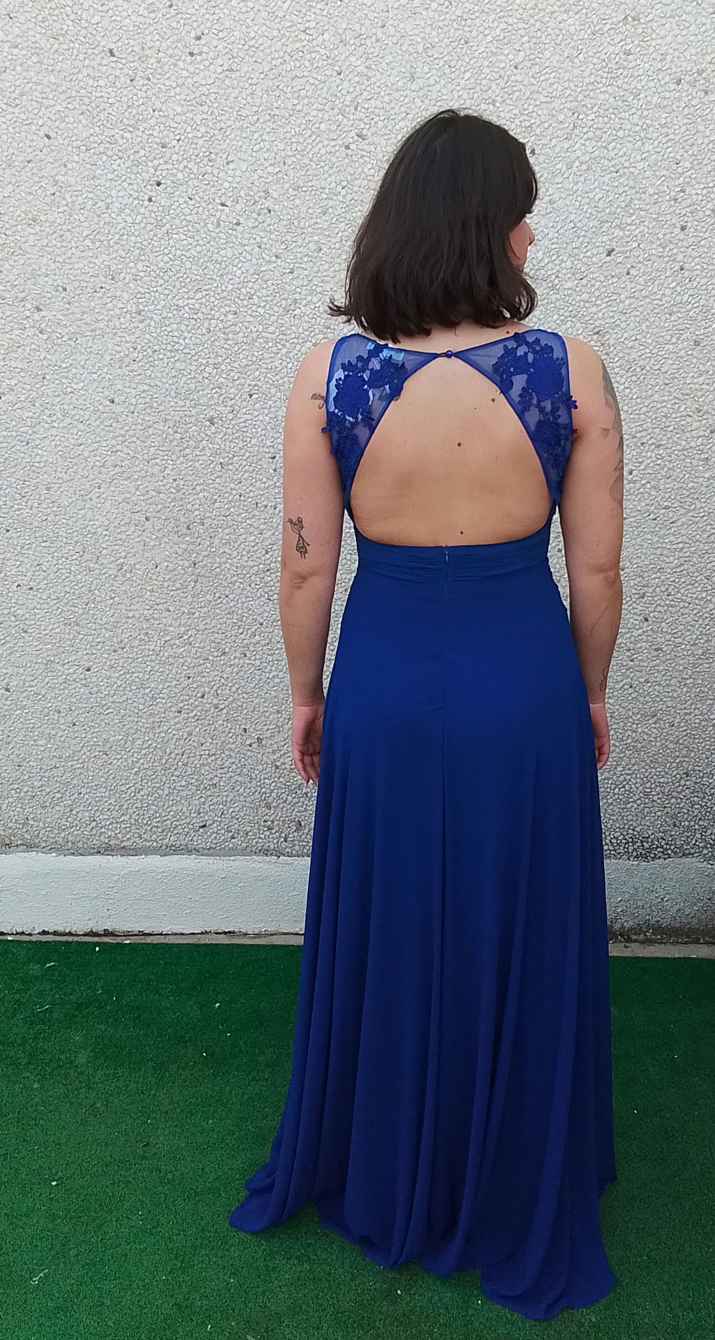 Vestido Fayna azulón image 5