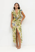 Alexandra largo midi Print