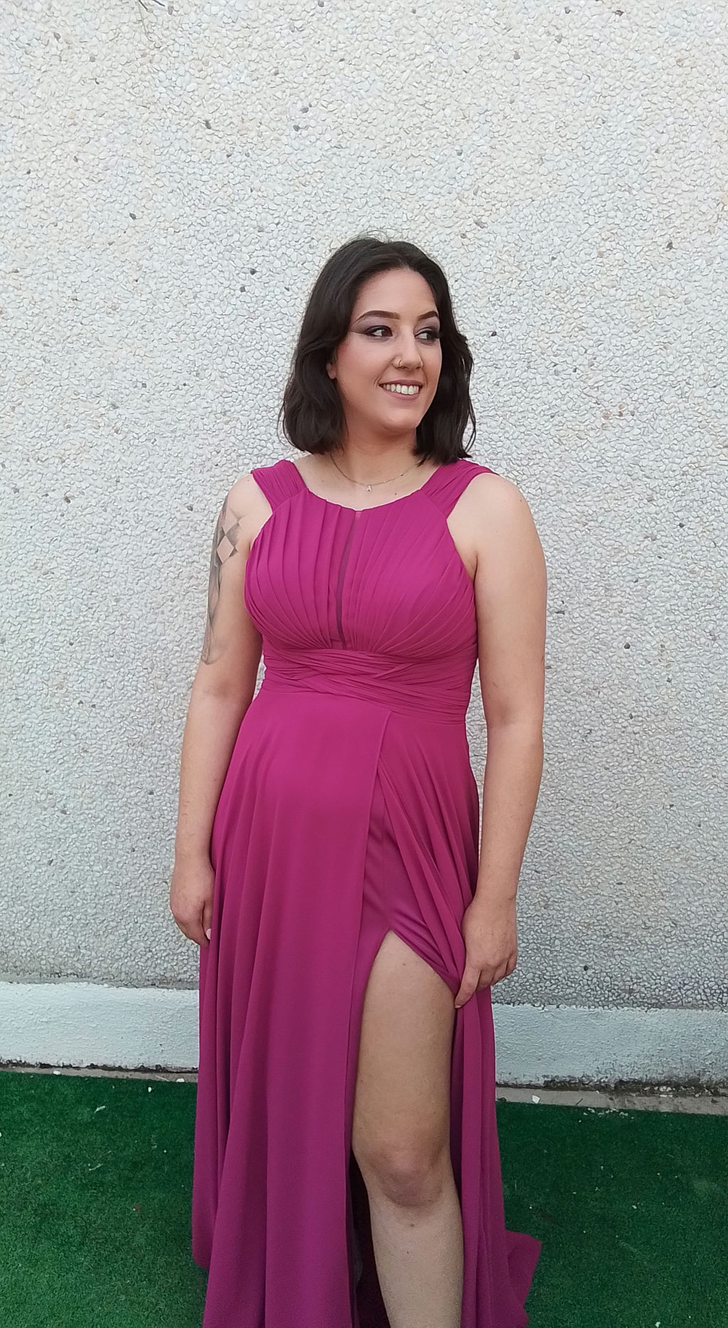 Vestido Judith petróleo image 9