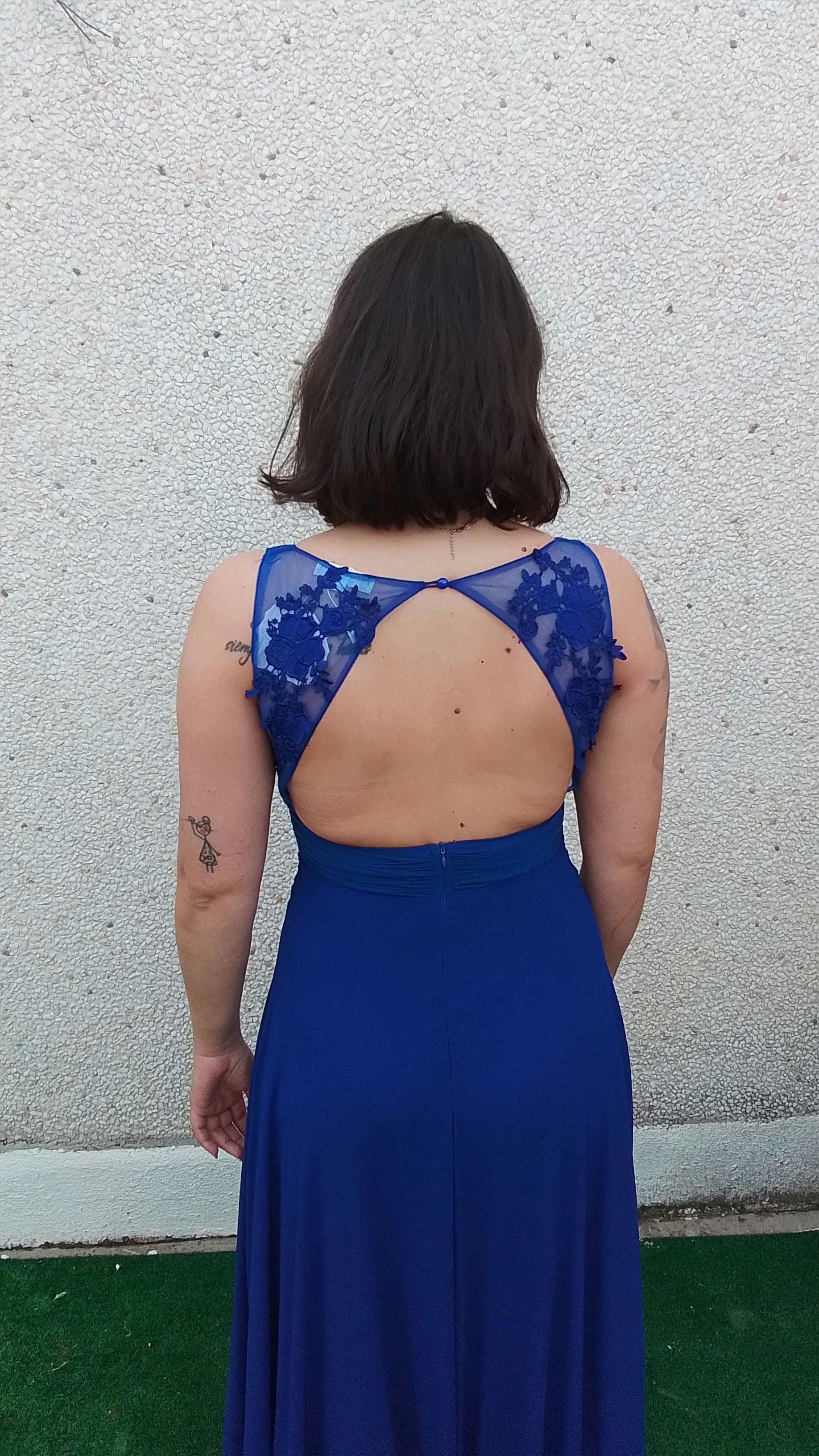 Vestido Fayna cereza image 11