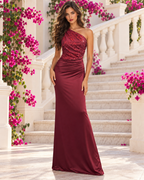 Vestido largo Paris Burdeos