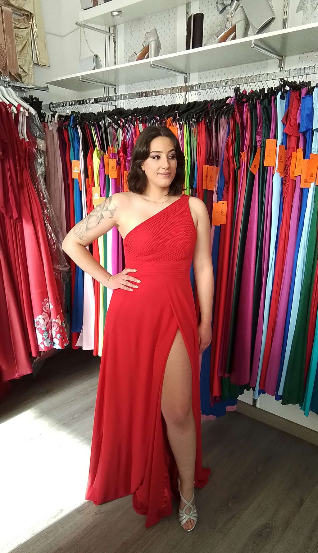 Vestido Ithaisa Air  rojo image 0