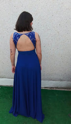 Vestido Fayna azulón image 3