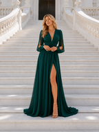 Vestido largo Kiah Botella