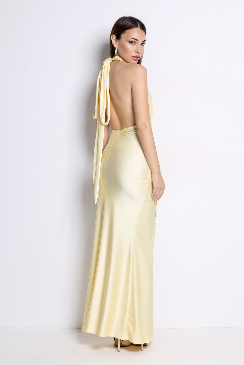 Vestido largo Ara