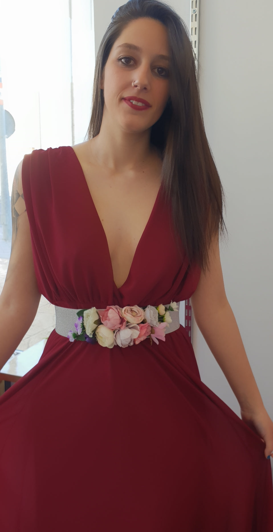 Vestido Rose morado image 7