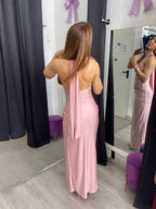 Vestido largo Gisela Rosa + colores