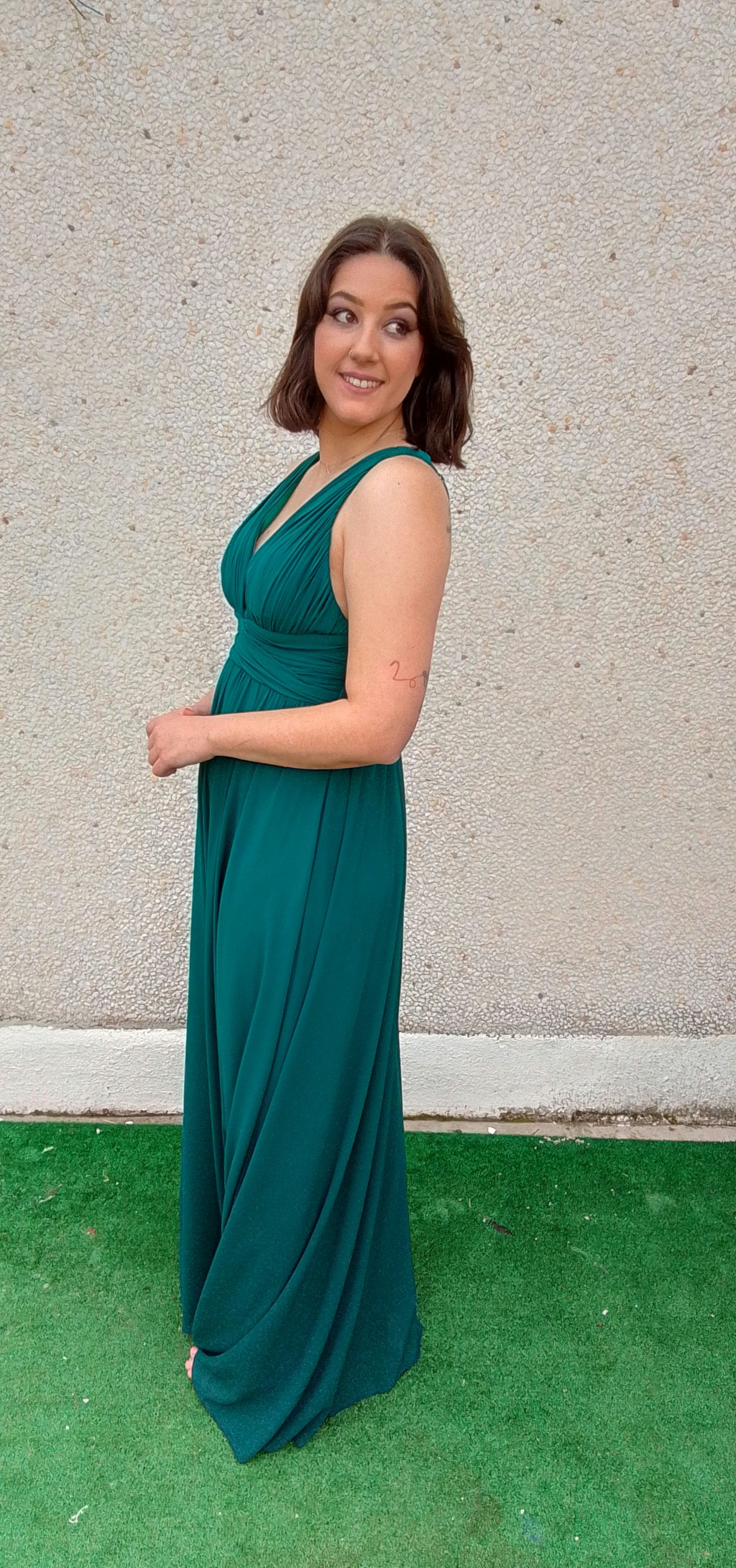 vestido largo Heather Azulón image 12
