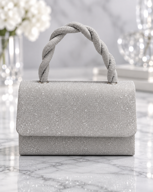 Bolso plata Coquette one