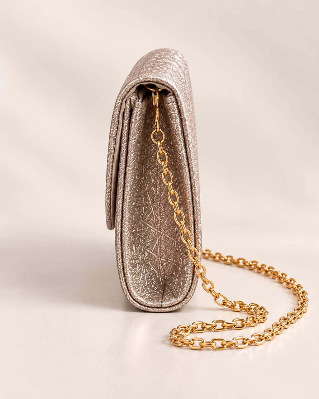 Bolso de mano 90675 champange