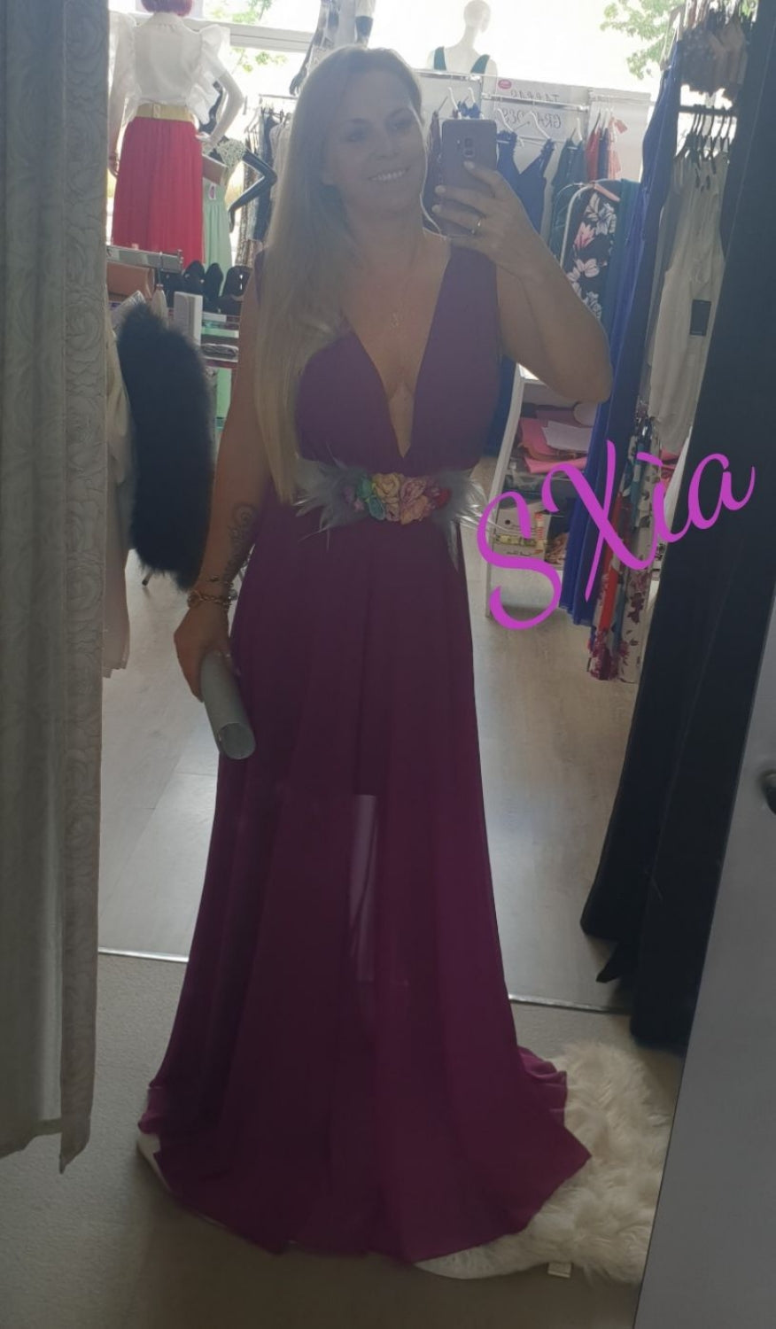 Vestido Rose morado image 5
