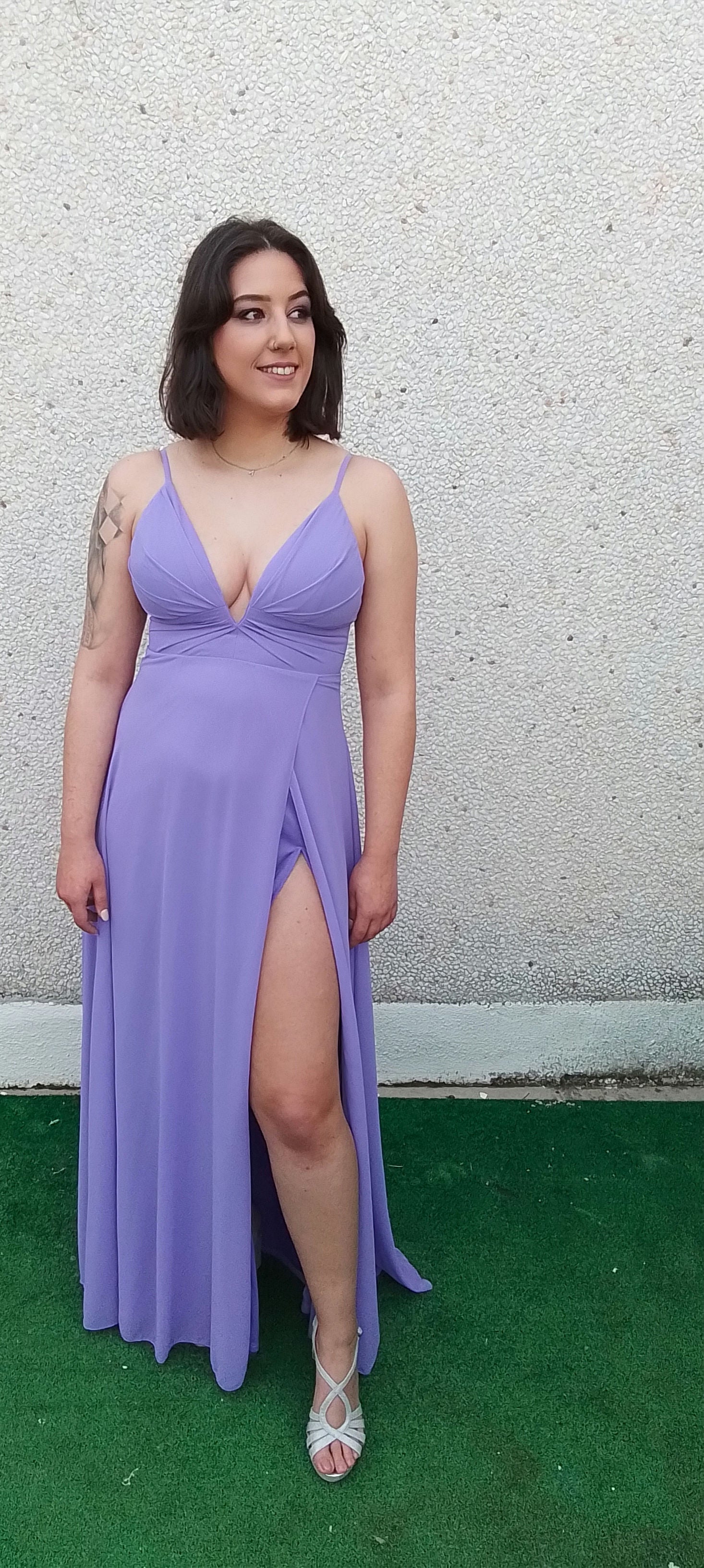 Vestido Yaiza lila image 9