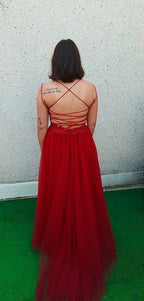 Vestido Miss Bliss  burdeos image 9