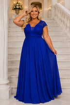 Vestido largo TG Italia Rosa malva
