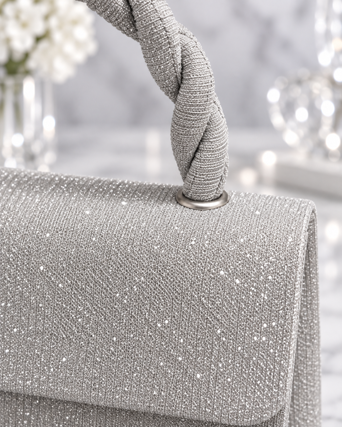 Bolso plata Coquette one