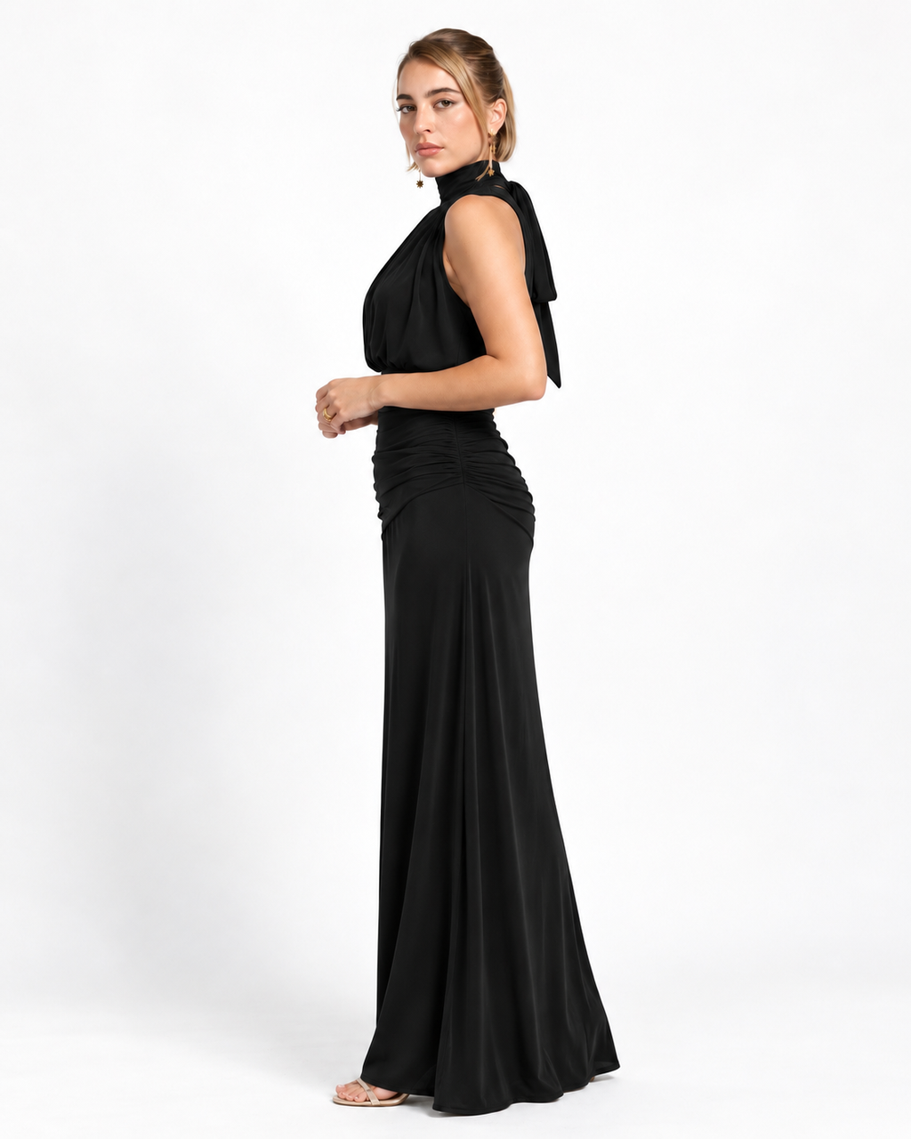 Vestido largo Ainara Negro