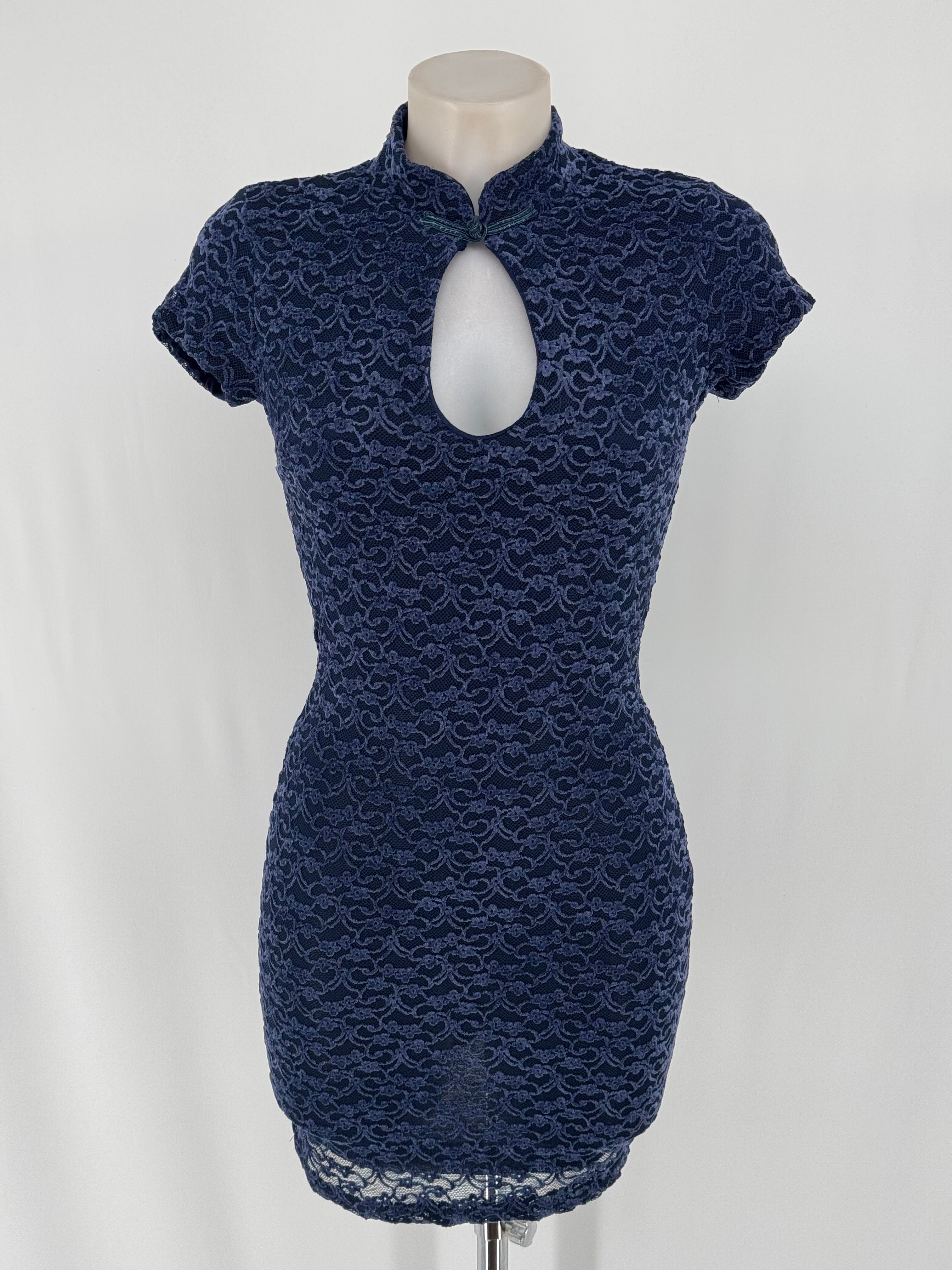 Vestido corto encaje Tyra image 6