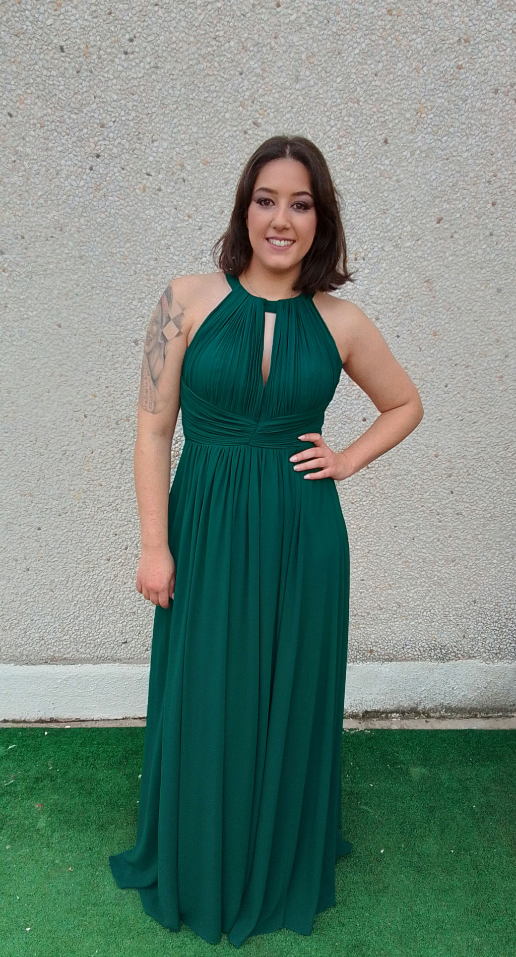 Vestido largo  Fabiola  botella image 3