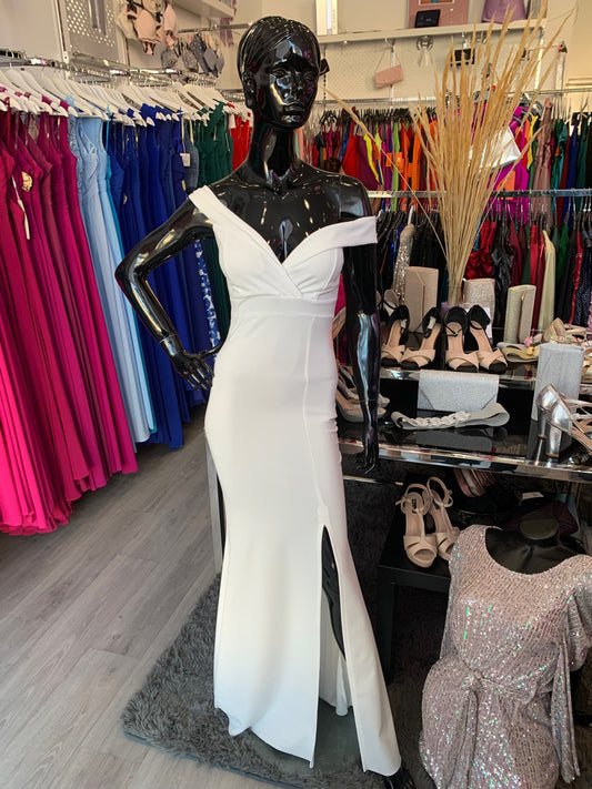 Vestido blanco Lúa  image 0