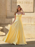 Vestido largo Venecia Amarillo
