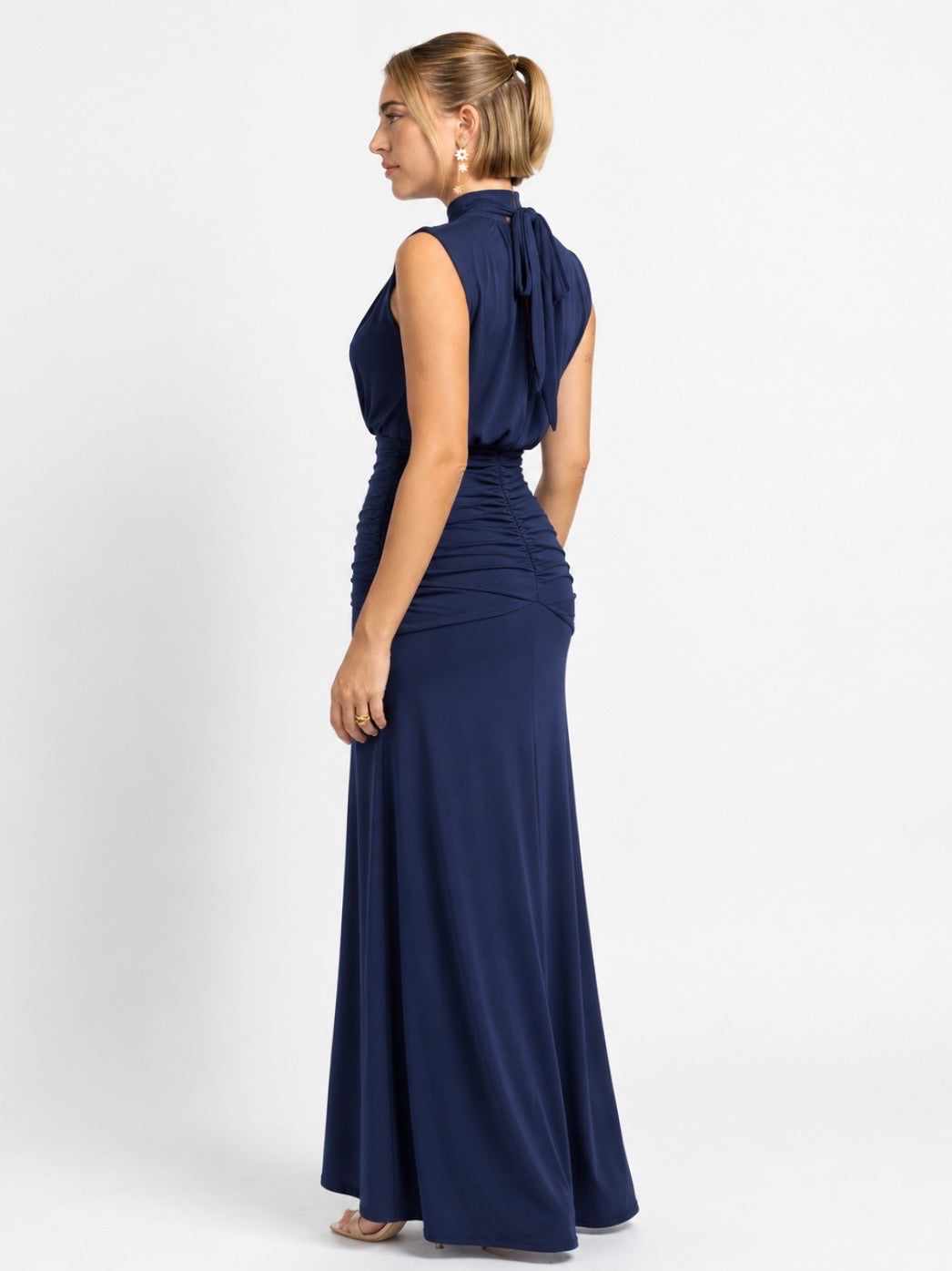 Vestido largo Ainara marino