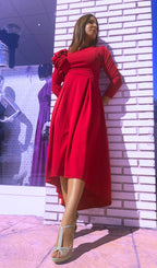 Vestido Nicola cereza image 1