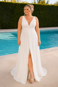 Vestido largo Venus curvy novia