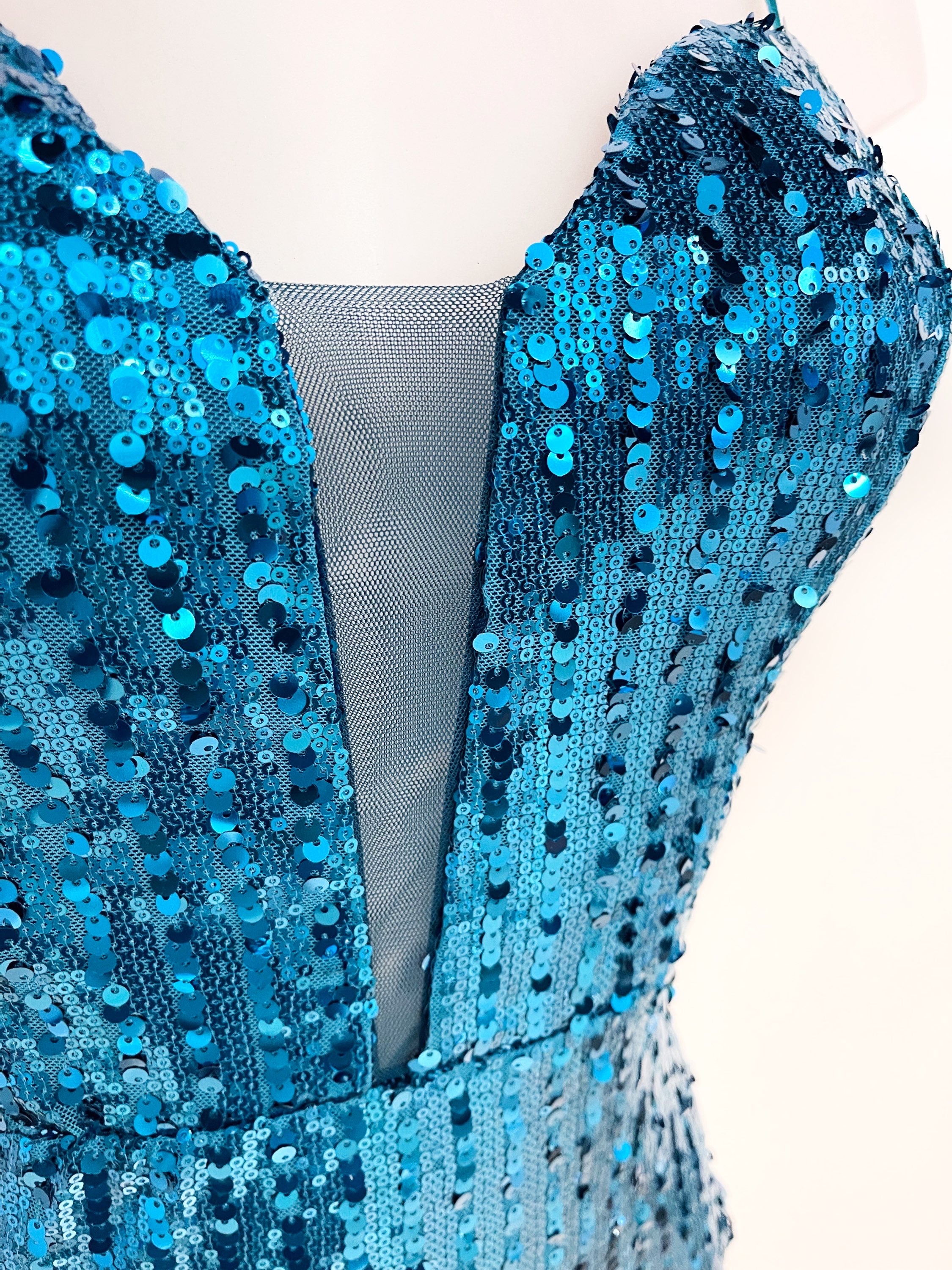 Vestido corto lentejuelas Indira image 2