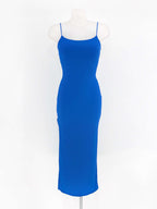 Vestido largo canalé image 9