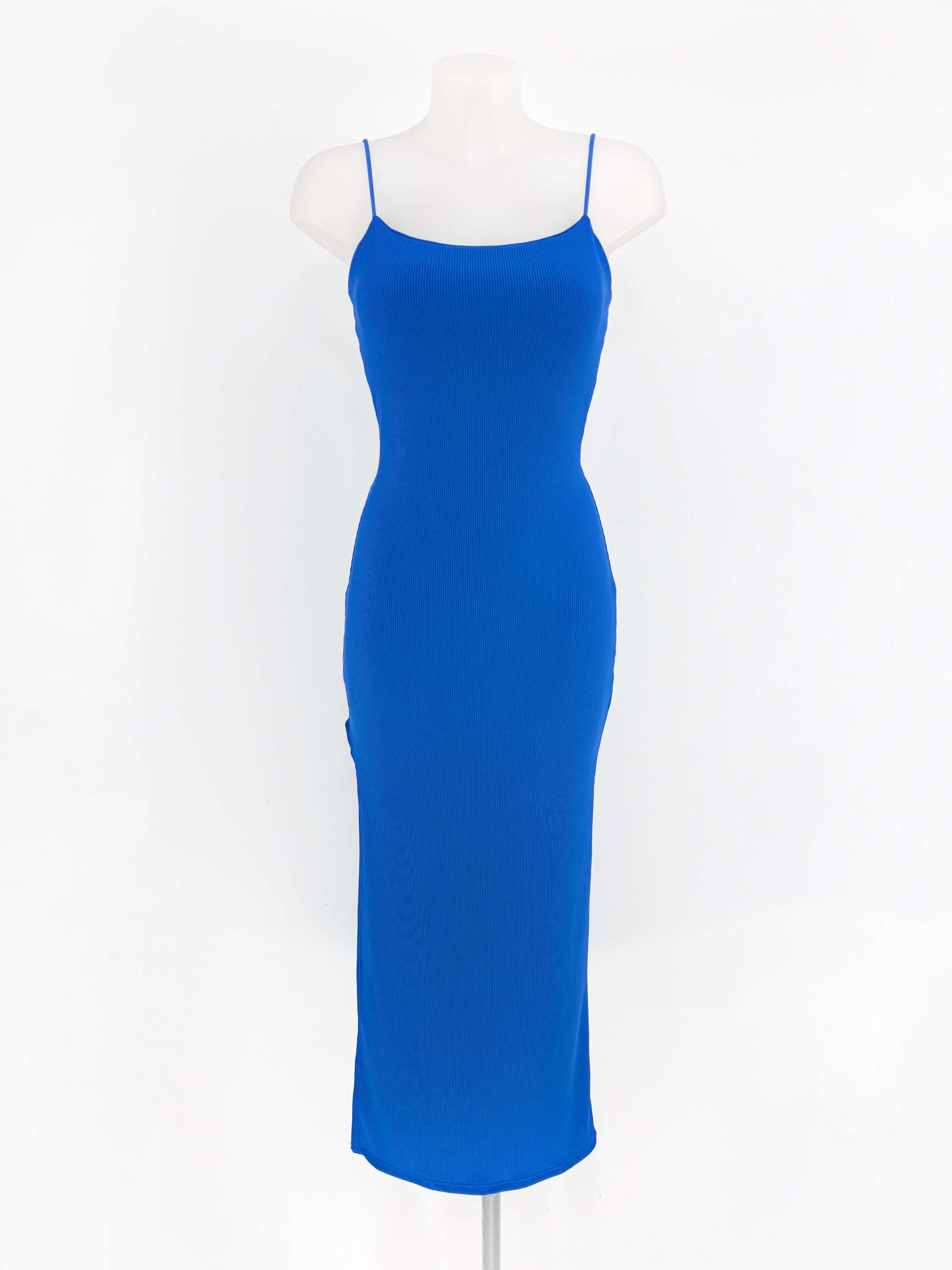 Vestido largo canalé image 9