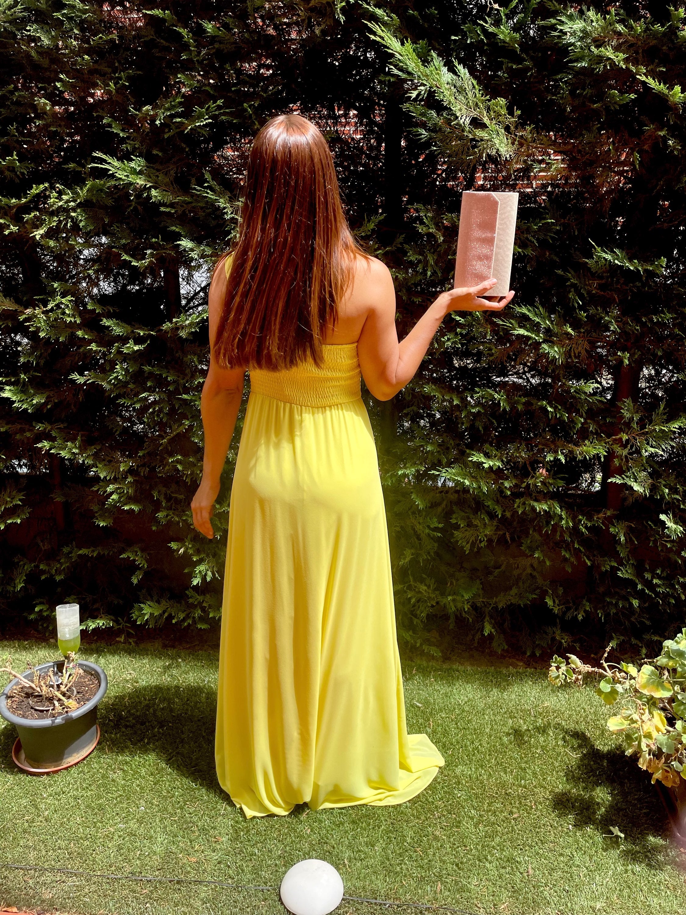  Vestido Ithaisa amarillo  image 5