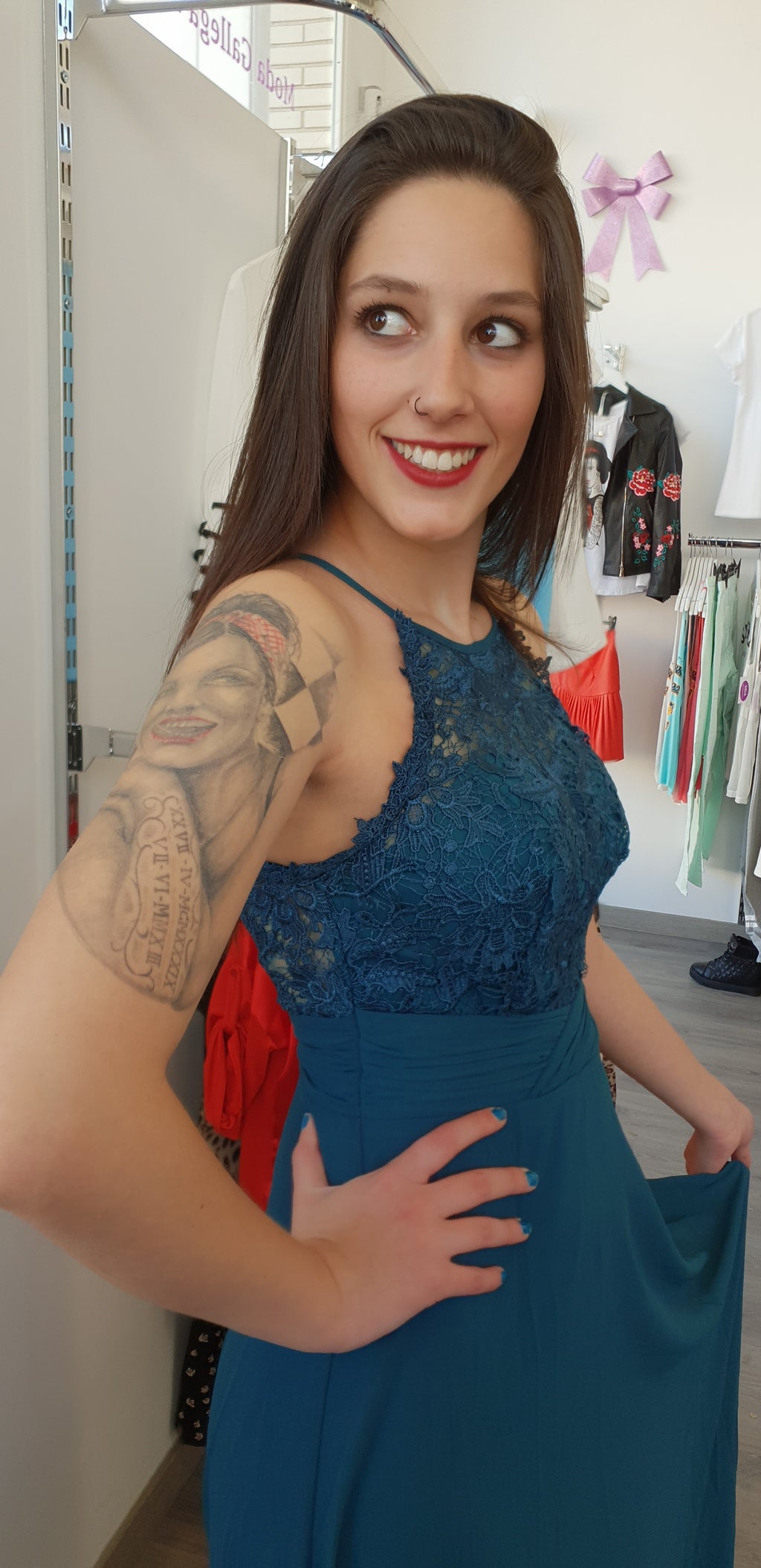 Vestido largo Priscila image 1