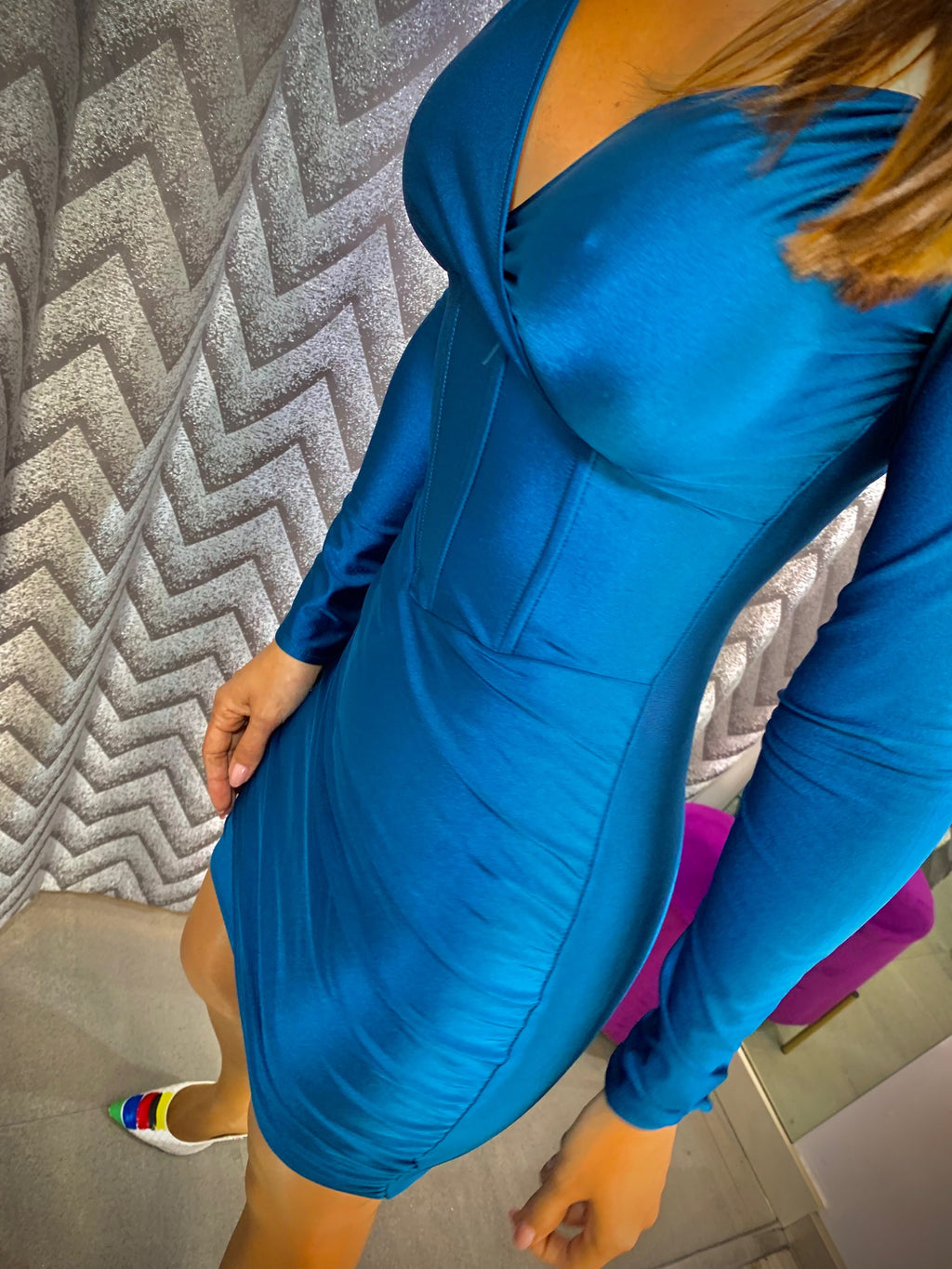 Vestido corto Uxía image 3