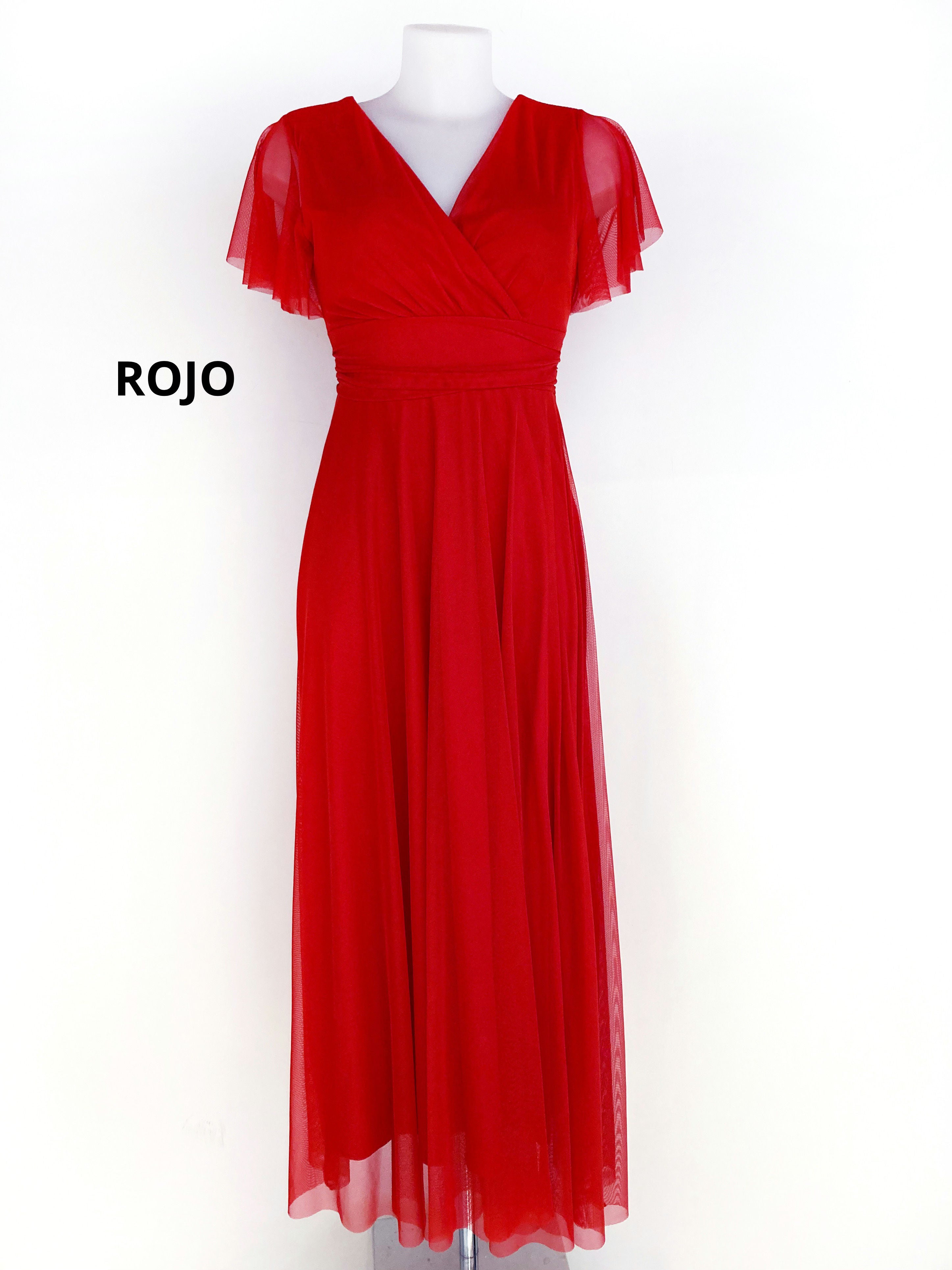Vestido largo Érika tul image 3