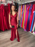 Vestido Largo sirena Lúa licra image 2