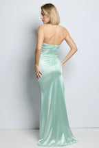 Vestido largo Dafne Menta