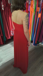 Vestido Ithaisa Air  rojo image 14