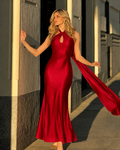 Vestido largo Fire Rojo