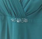 Vestido largo Roxana curvy buganvilla