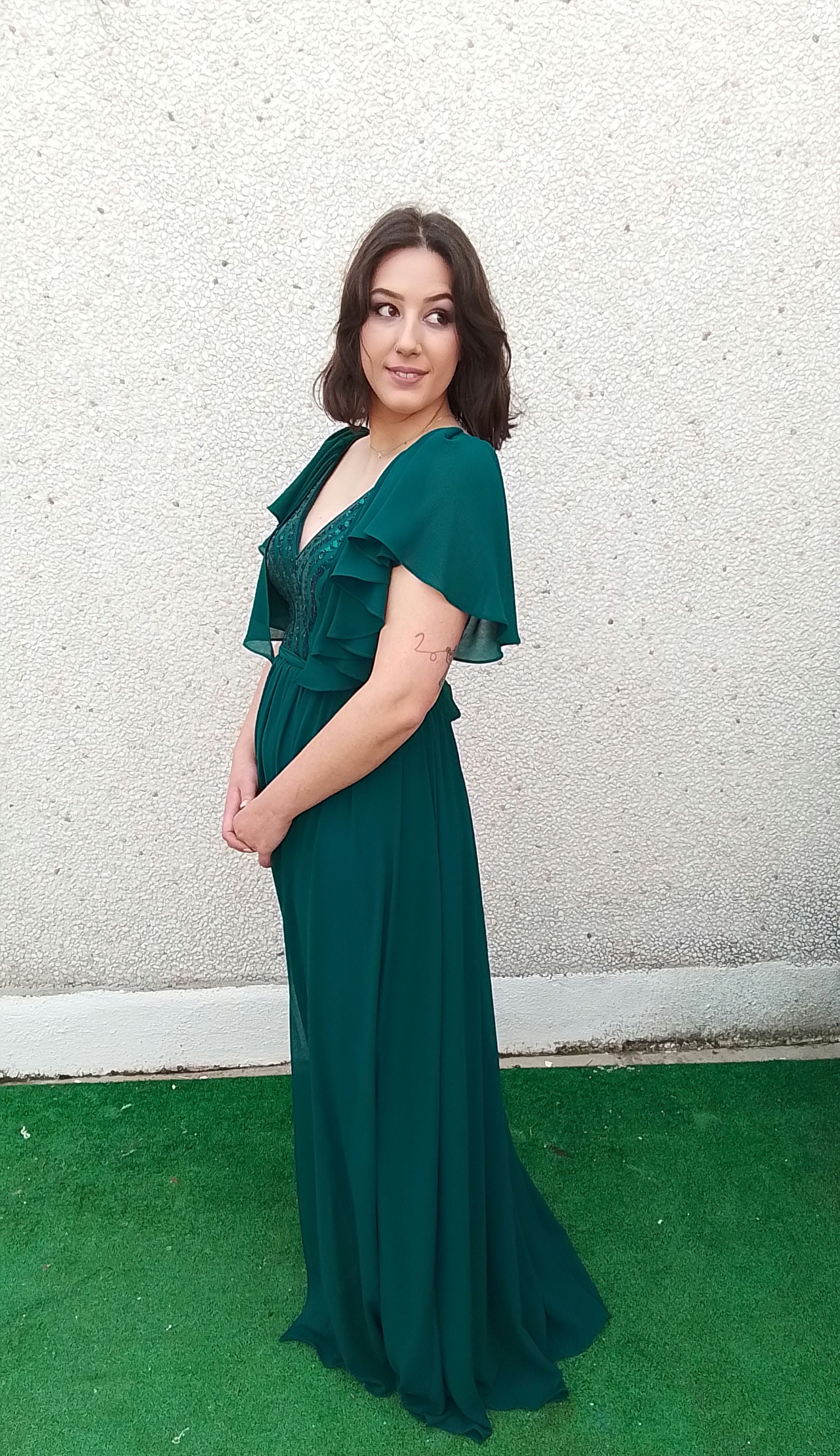 Vestido largo Rosalinda image 8