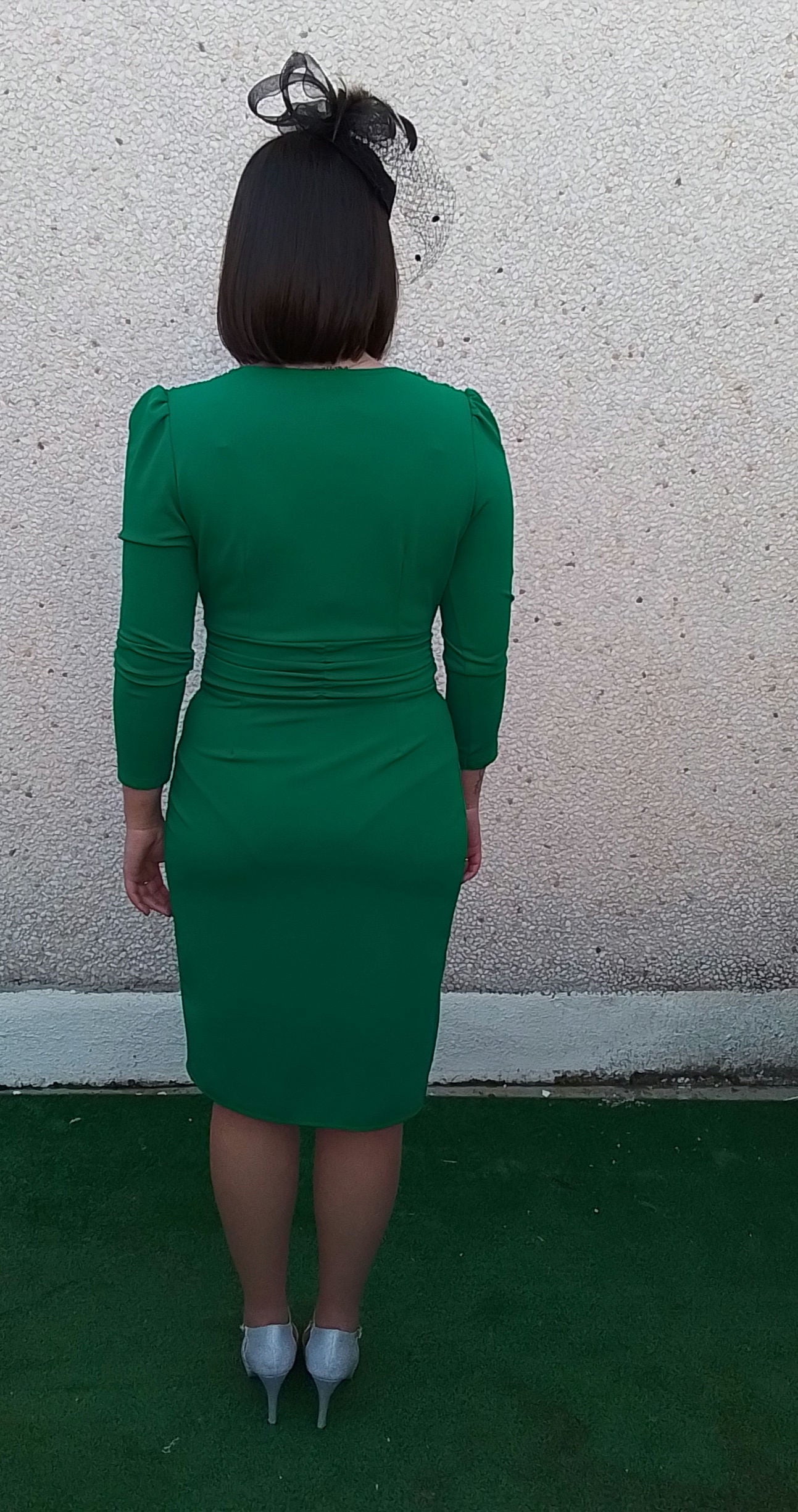 Vestido midi Xena verde image 5