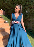 Vestido Rose petróleo  image 5