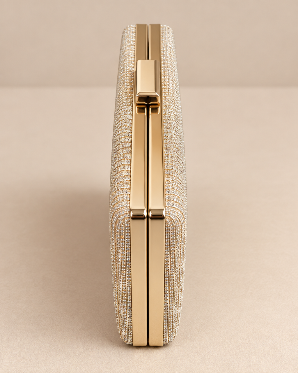 Bolso clutch Champange 89815