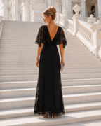 Vestido largo Duna Negro