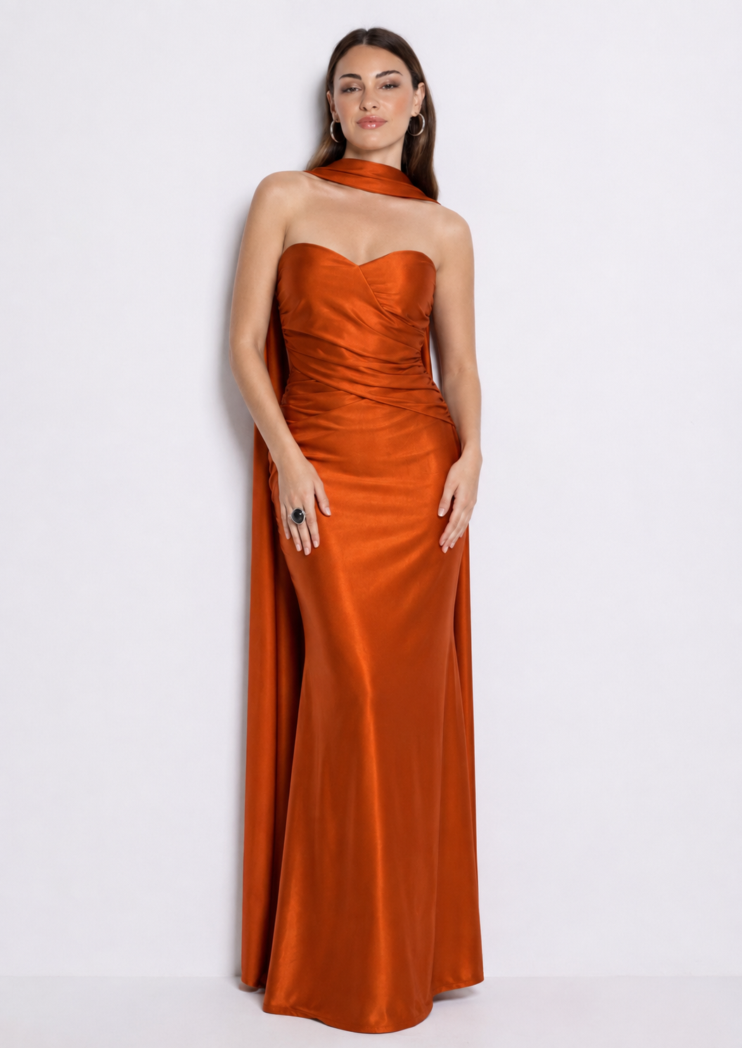Vestido largo Beberly Teja