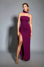 Vestido largo Sidney Cereza